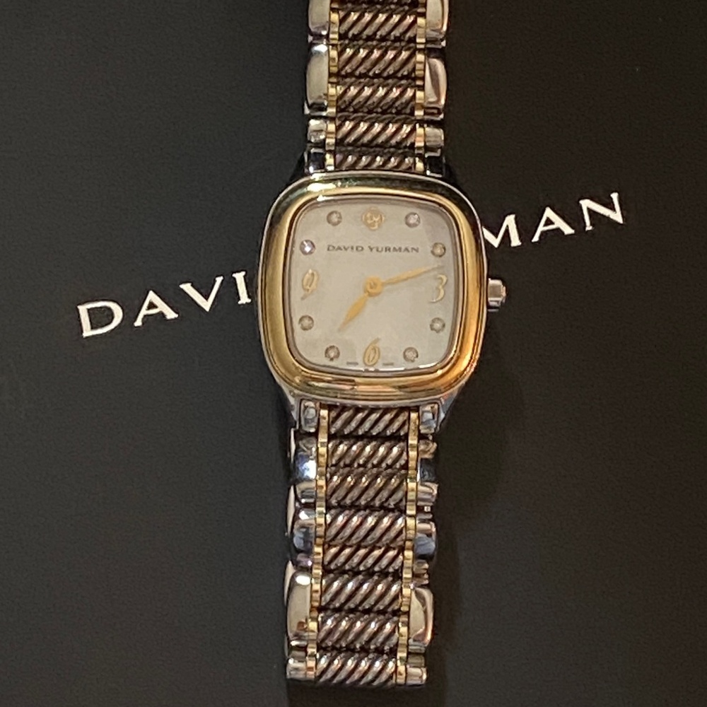 David Yurman Thoroughbred watch 25MM / 18k